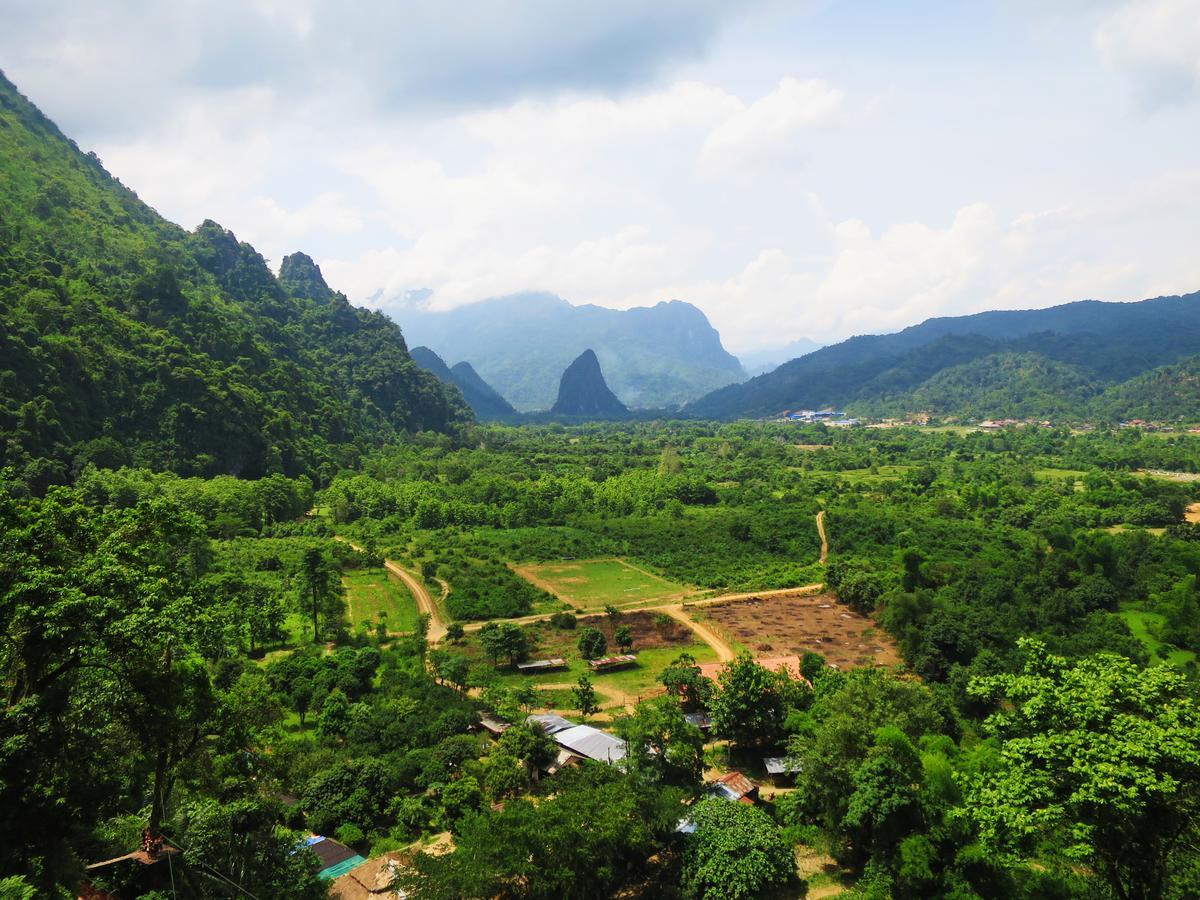 Elephant Adventure Village Tree House Vang Vieng Εξωτερικό φωτογραφία